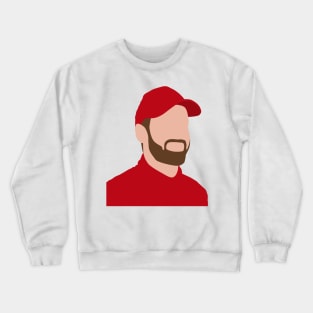 Sebastian Vettel Ferrari - Face Art Crewneck Sweatshirt